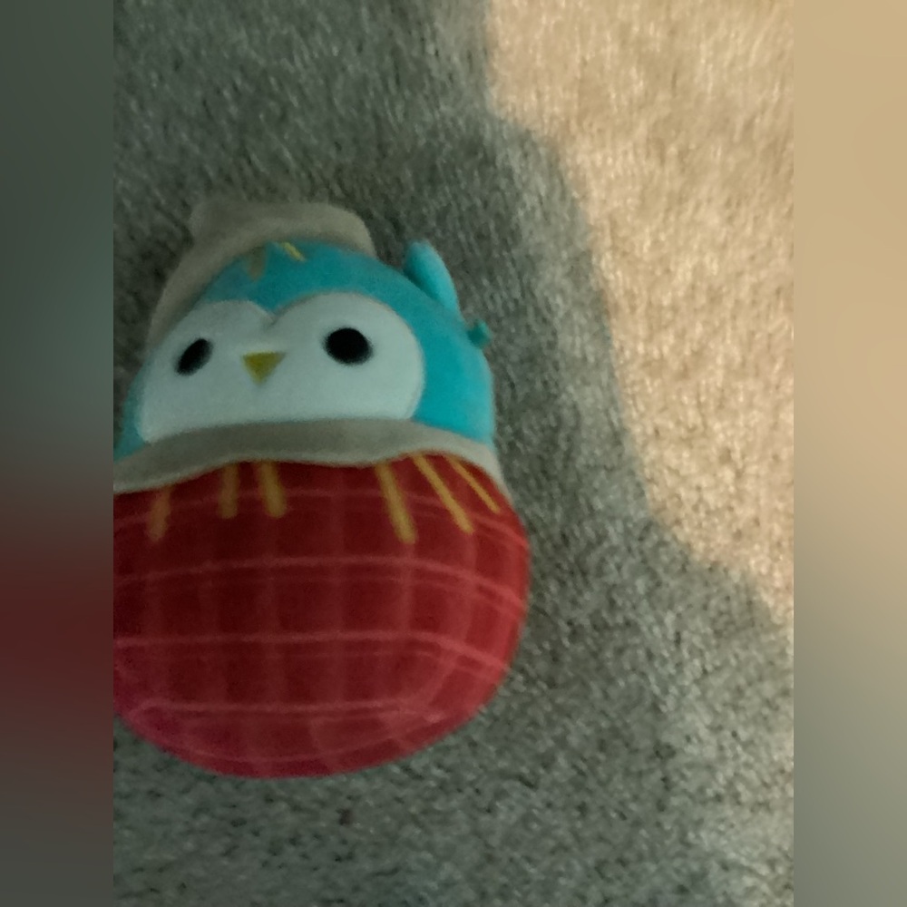 red and blue owl squishmellow